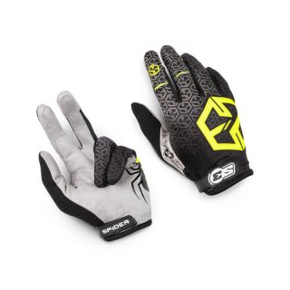S3 Trialhandschuh KID Spider Black/Yellow Fluo KL