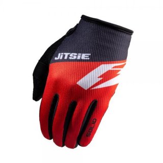 Jitsie Trialhandschuhe G2 Solid KID Black/Red/White XS