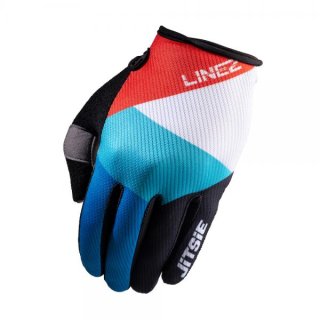Jitsie Trialhandschuhe G2 Linez Black/Red/Blue XL