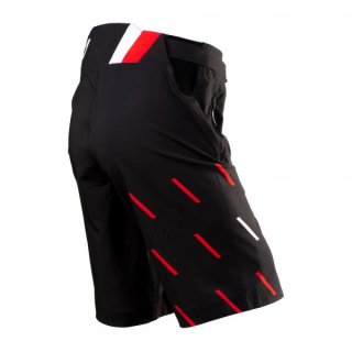 Jitsie Trialbike Short KID C3 Domino Black/Red/White