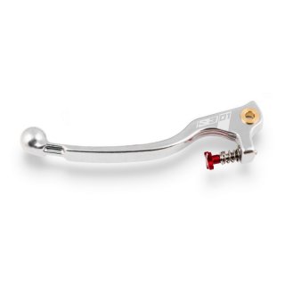 S3 RACE Kupplungshebel links O1 silver  AJP/Braktec