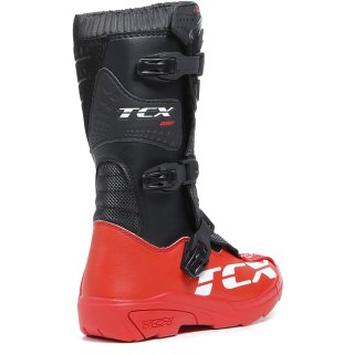 TCX Comp-KID Trialstiefel Rot/Schwarz 36