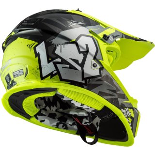 LS2 MX437 Fast Evo Crusher Motocross Helm
