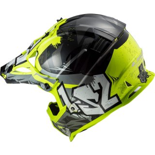 LS2 MX437 Fast Evo Crusher Motocross Helm