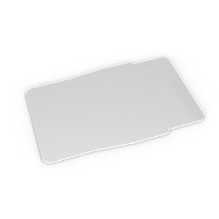 Nummerntafel Schutz Transparent für Oset TXP-20 & TXP-24