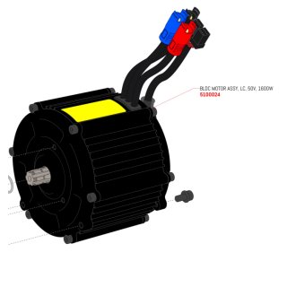 Motor 50V, 1600W, Brushless für Oset TXP-20 & TXP-24