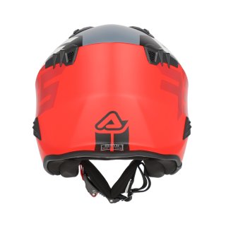 Acerbis Jethelm / Trialhelm Aria Sport 2206 matt grau/rot
