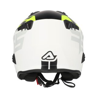 Acerbis Jethelm / Trialhelm Aria Sport 2206 matt schwarz/gelb