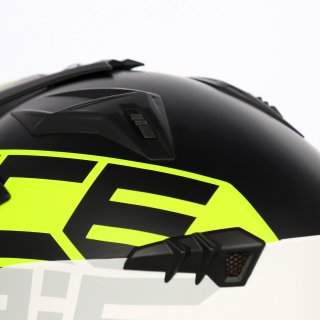 Acerbis Jethelm / Trialhelm Aria Sport 2206 matt schwarz/gelb