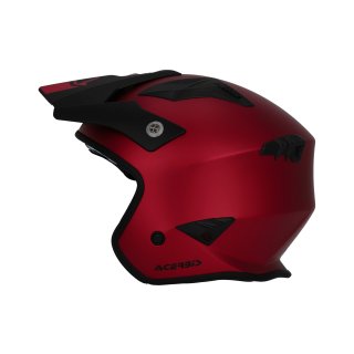 Acerbis Jethelm / Trialhelm metallic rot