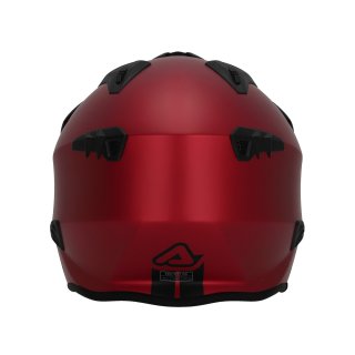 Acerbis Jethelm / Trialhelm metallic rot