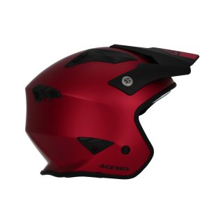 Acerbis Jethelm / Trialhelm metallic rot