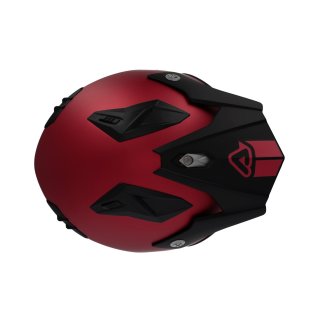 Acerbis Jethelm / Trialhelm metallic rot