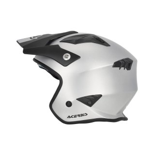 Acerbis Jethelm / Trialhelm metallic silber