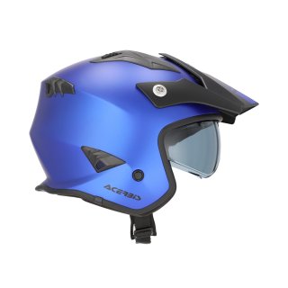 Acerbis Jethelm / Trialhelm Aria metallic blau