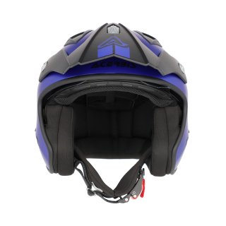 Acerbis Jethelm / Trialhelm Aria metallic blau