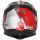 Acerbis Helmet Profile Junior Schwarz-Rot Kinder