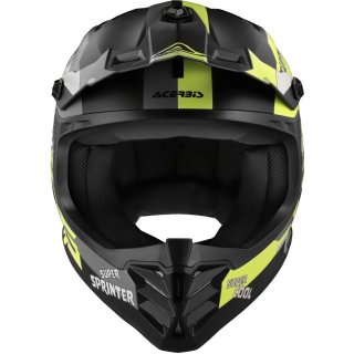 Acerbis Helm Profile Junior Schwarz-Gelb