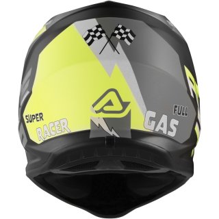 Acerbis Helm Profile Junior Schwarz-Gelb
