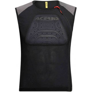 Brustpanzer / R&uuml;ckenprotektor AC X-Air Vest schwarz