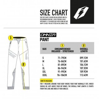 Jitsie Trialhose O1 Omnia Black/Red