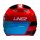 Jitsie Trialhelm HT2 Linez Black/Red/Blue